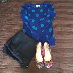 ‼️FREE‼️ Polka Dot Sweater