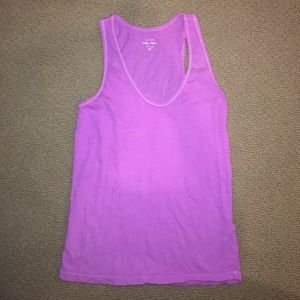 Fuschia/lavender J crew tank top
