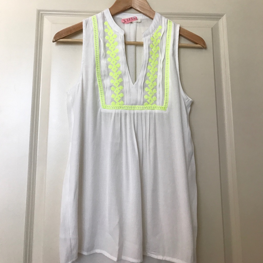 Anthropology Sleeveless Top