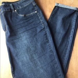 D jeans. Dark and faded style jeans.