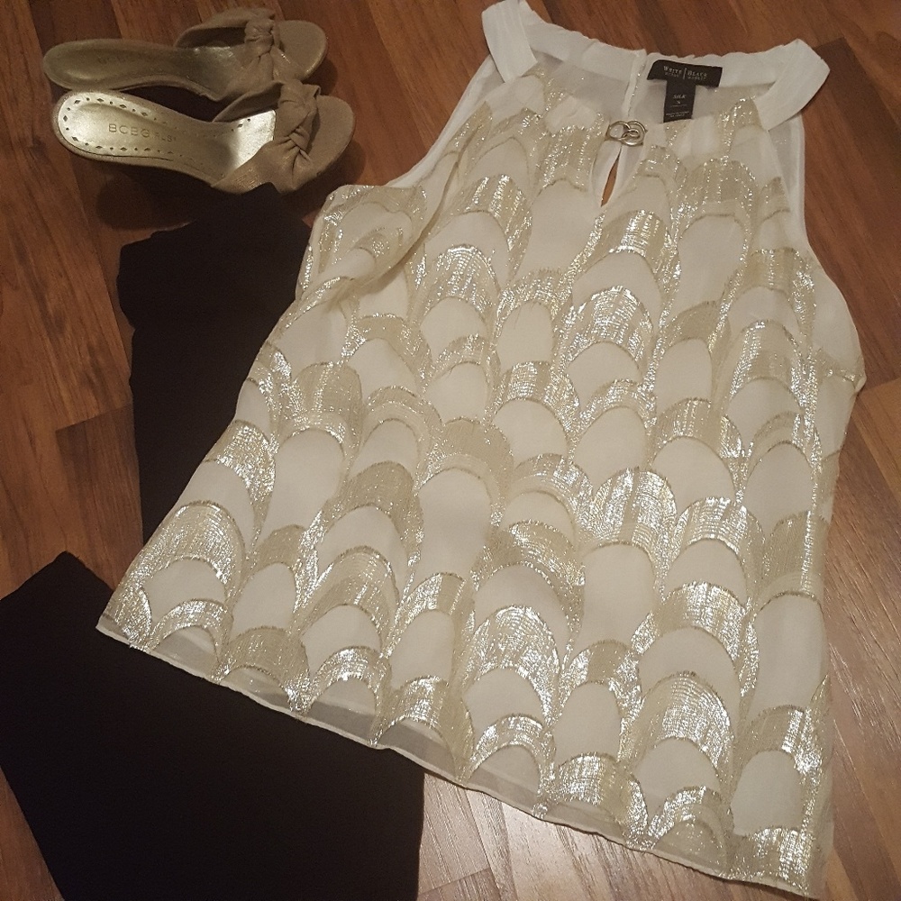 Very pretty WHBM top. Like new!