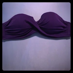 Strapless swimsuit top