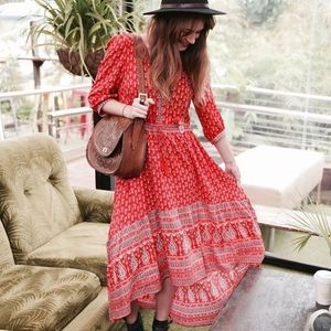 Spell and the Gypsy - Gypsiana Maxi Dress - L