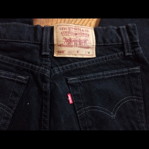 Levi's Denim - Vintage Black Denim Levi's "Mom Jeans"