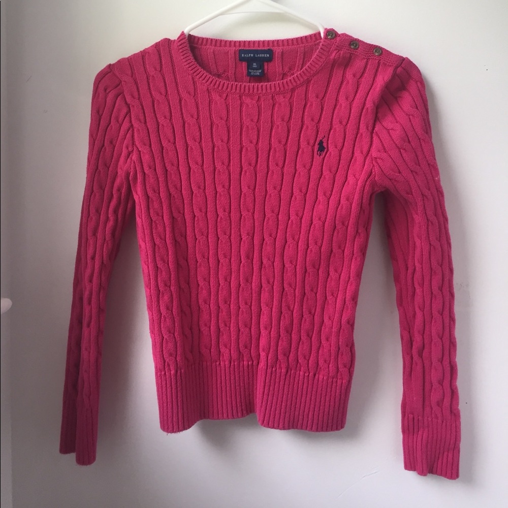 Ralph Lauren crew neck sweater (girls)