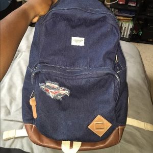 Steve Madden Backpack (Distressed Jean Material)