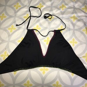 black bathing suit
