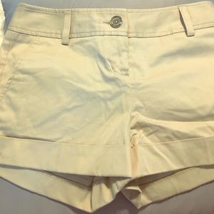 Khaki dress shorts