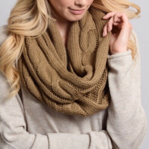 Scarf and beanie set➖mocha - Picture 2 of 3