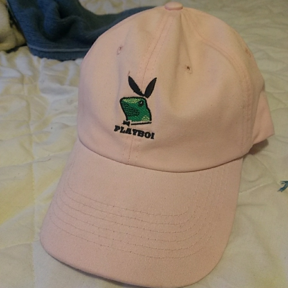 Pink PlayBoi Dad Hat