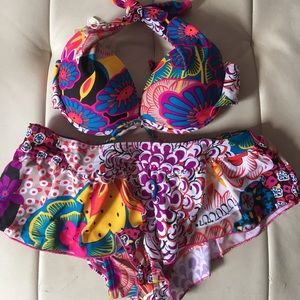 Beautiful exotic cover up swimsuit