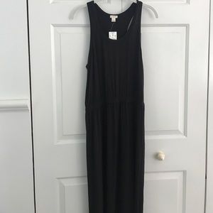 J. Crew extra long cotton maxi dress