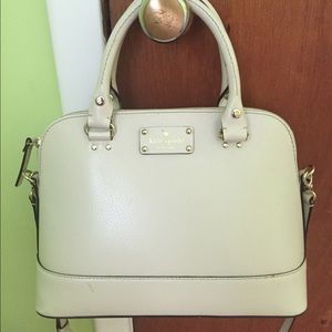 Off white Kate spade crossbody bag