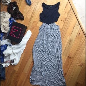 UO cutout maxi dress size S