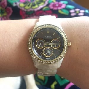Fossil Stella Pearlized Watch