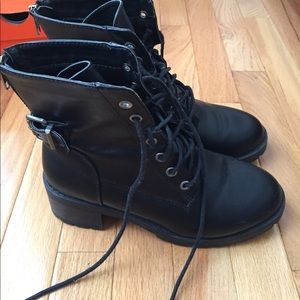 Asos Black combat boots