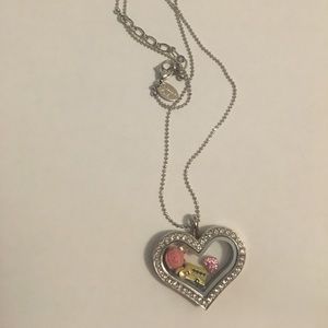 Origami owl necklace