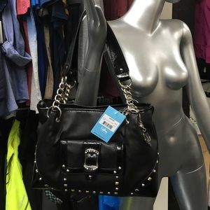 Kathy Van Zeeland New Black Purse