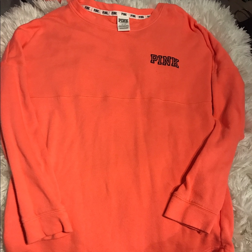 Pink pullover