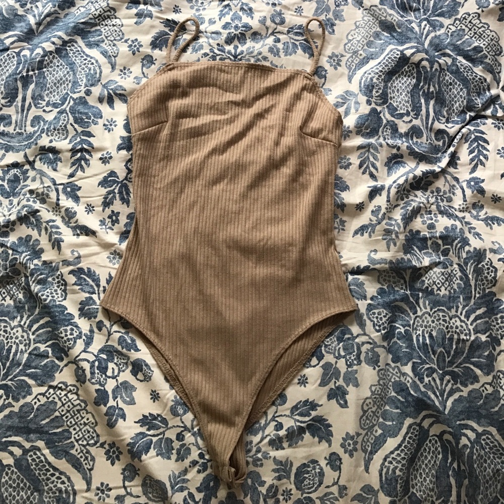 Square neck body suit