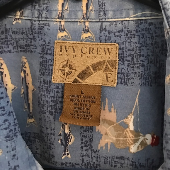 Men's Ivy Crew button-up shirt - Picture 2 of 2