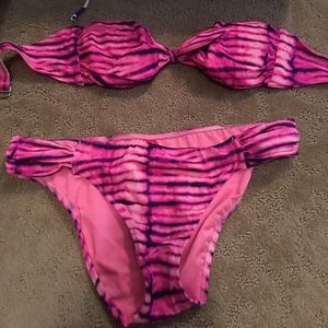 Victoria Secret Pink Tie Dye Bathing Suit
