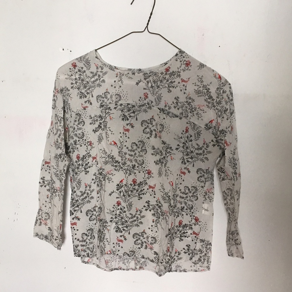 Zara Girls "soft collection" blouse