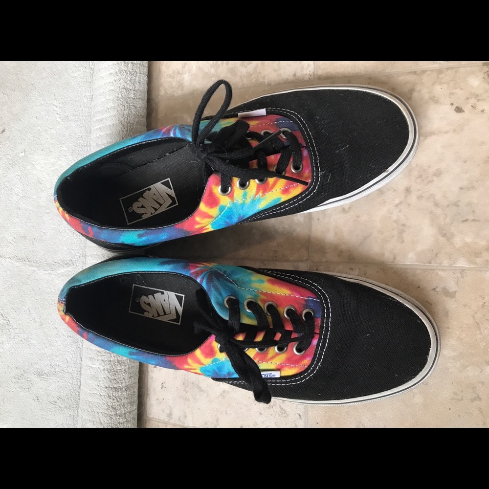 tie dye vans