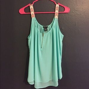 Mint tank top