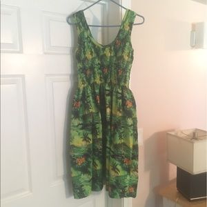 Green Aruba dress