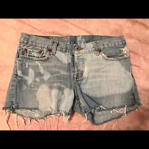 Lucky Brand Distressed Denim Shorts
