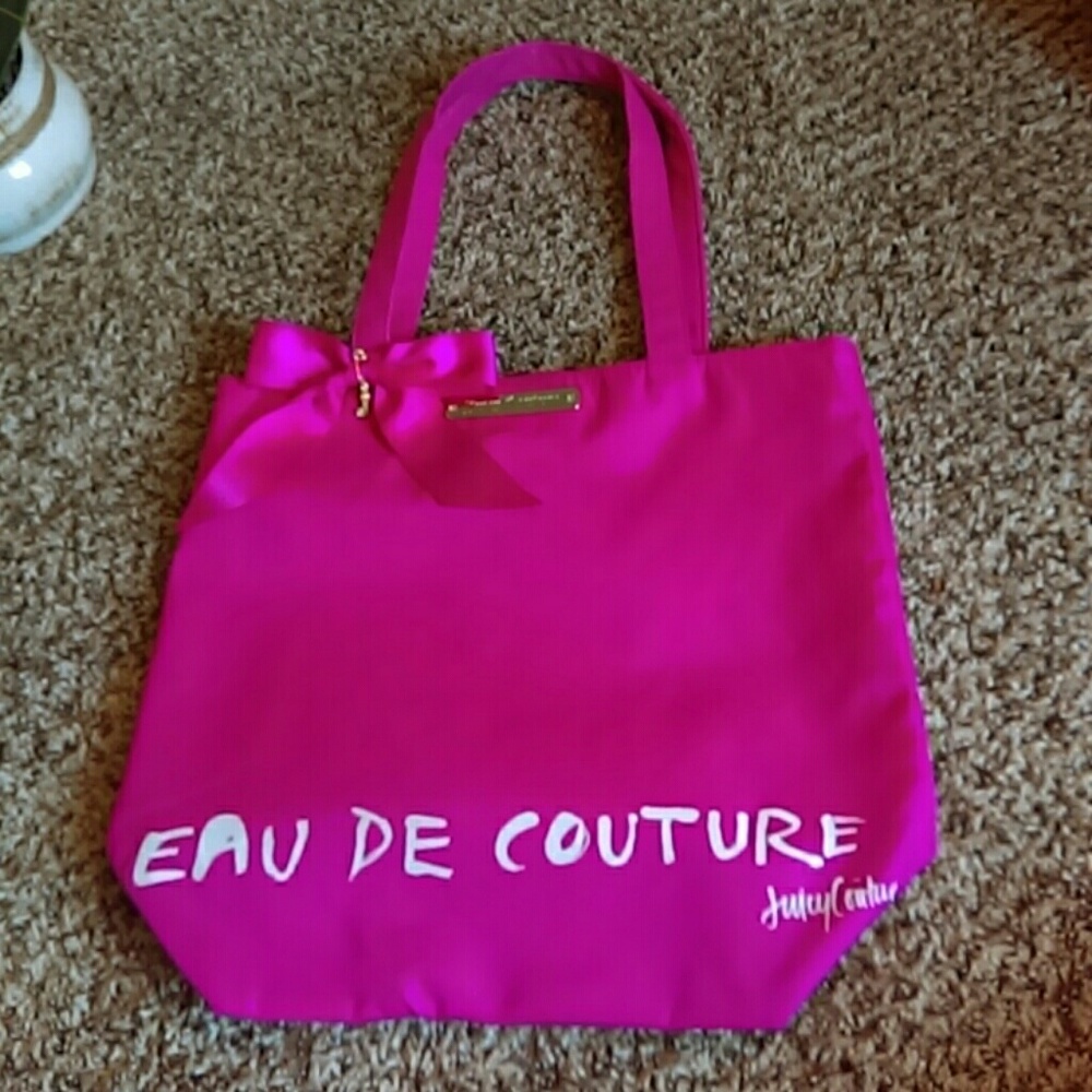 Hot Pink Juicy Couture Tote Bag