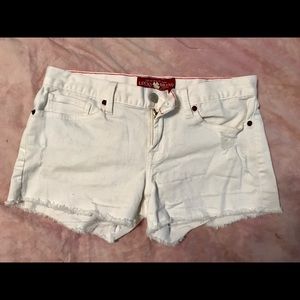 Lucky Brand White Denim Shorts