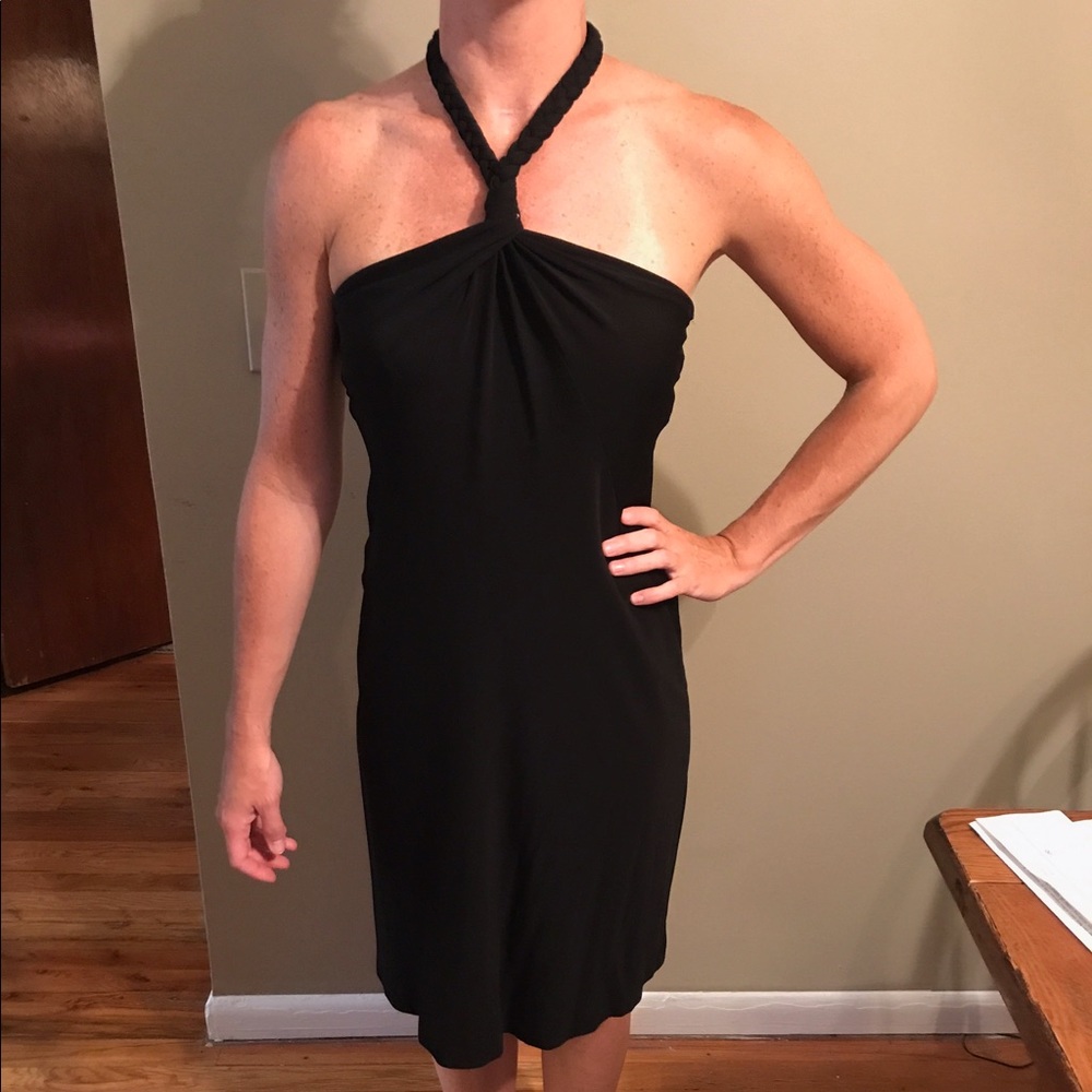 Elie Tahari black versatile dress