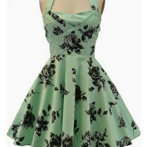 Mint Traveling Cupcake Truck Dress