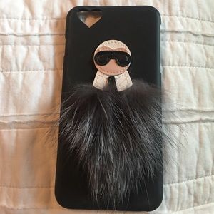Karl Lagerfeld inspired IPhone 6 Plus/6s Plus case