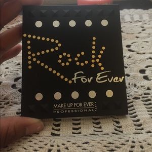 Makeup forever rock forever palette