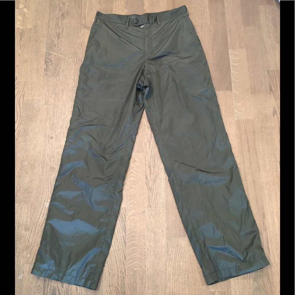 New Super Rare Find PRADA NYLON PANTS Unisex ~