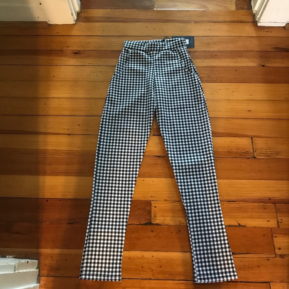 Gingham trousers