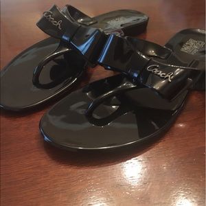 Coach Bow Sandals