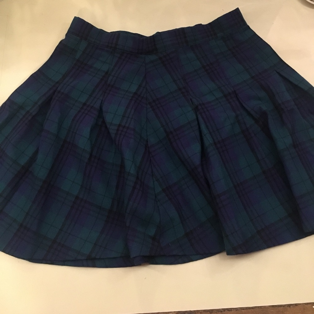 H&M Plaid skater skirt