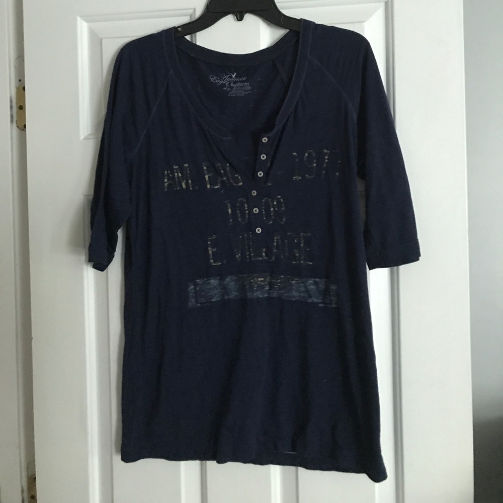 American Eagle Outfitters 3/4 sleeve top