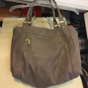Steve Madden taupe side bag
