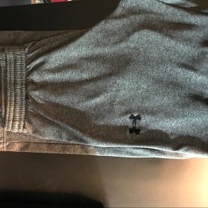 Grey under armour athletic pants