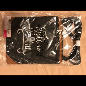31 cross body charcoal grey