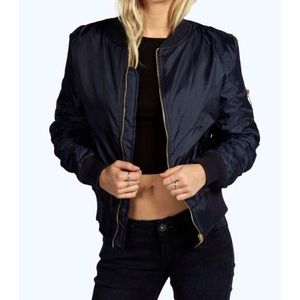 Navy Bomber Jacket