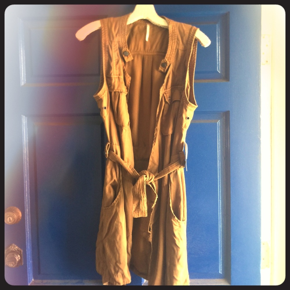 Golden Honey Wash Free People Dress