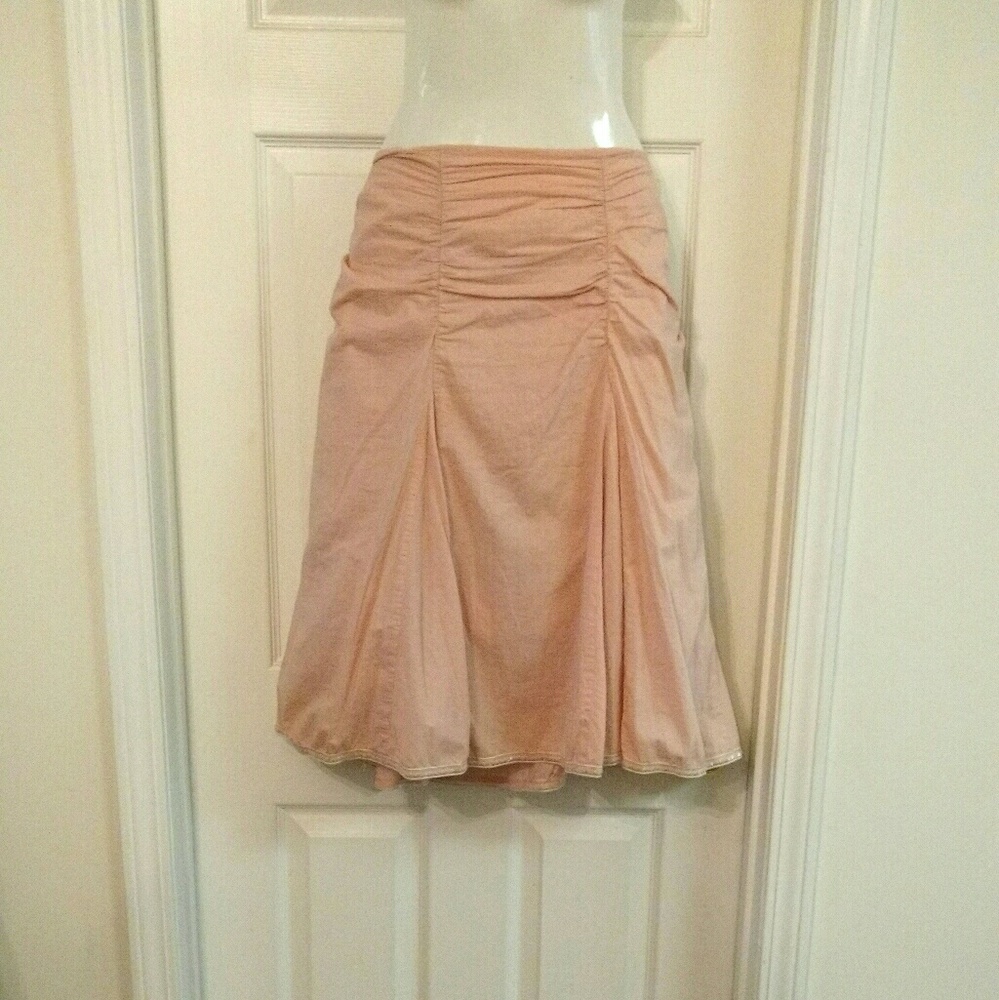 Charlotte Russe Soft Pink Pleated Skirt