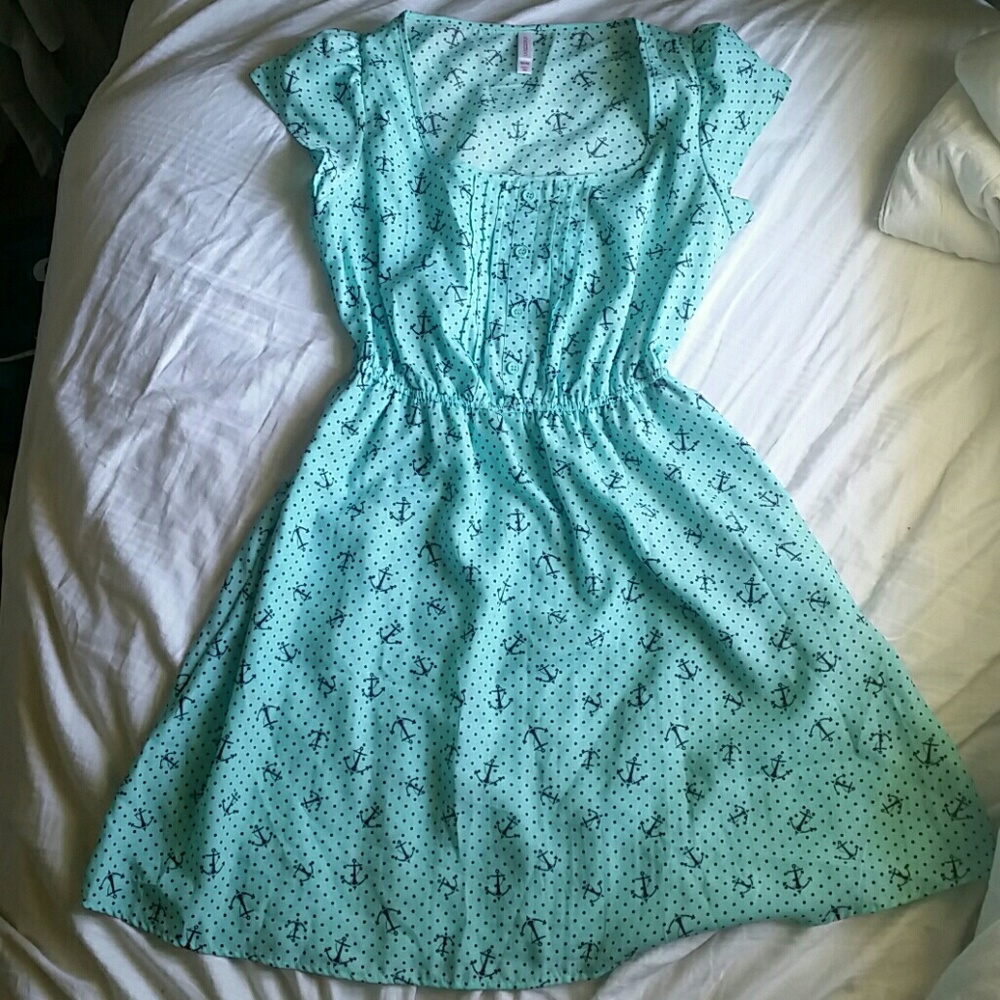Cute blue summer dress