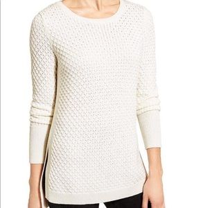 Honeycomb sweater tunic